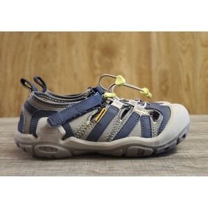 Keen Knotch Creek Hiking Water Shoes Youth Size 3 Navy Gray